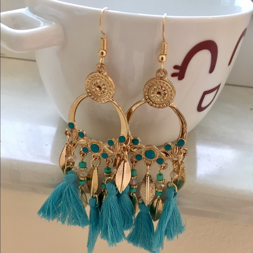 Colorful drop/dangle earrings